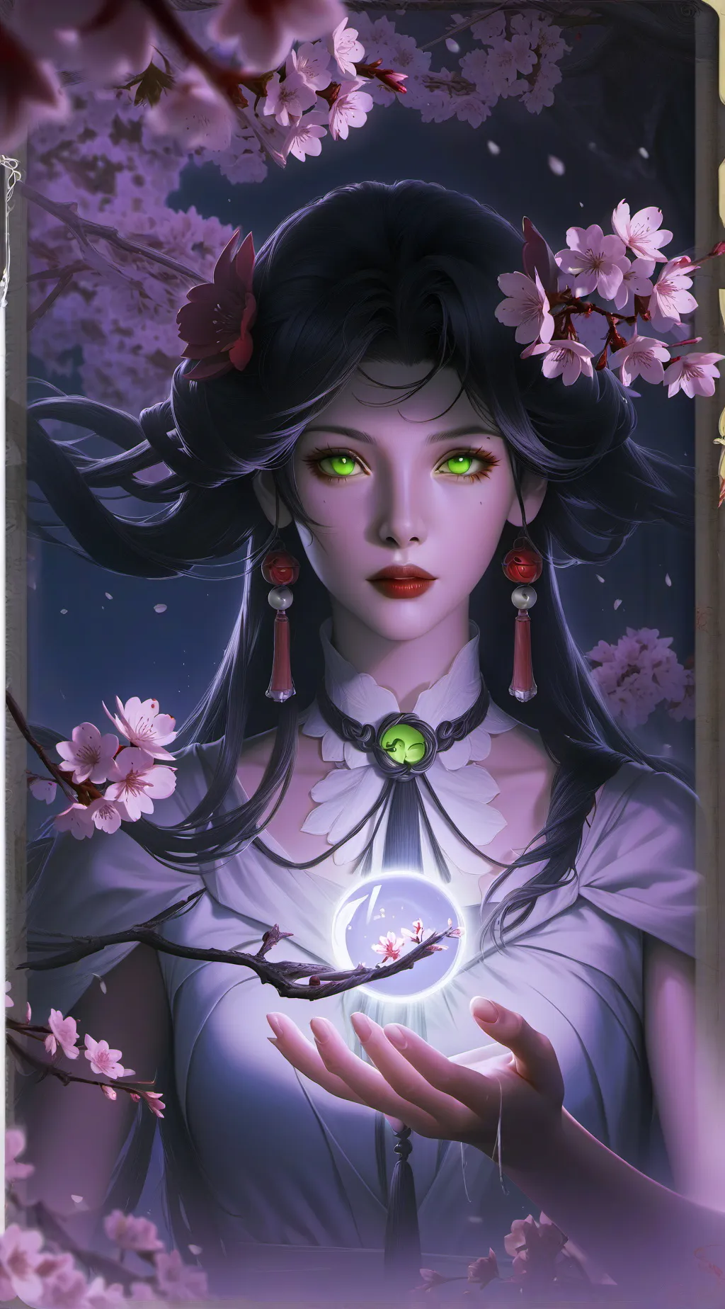 ai character: Aria background