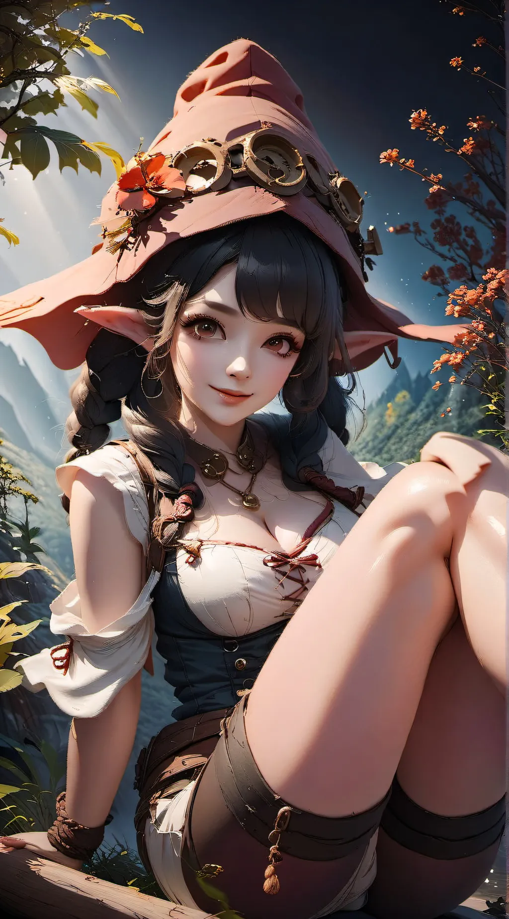 ai character: Jenna  background
