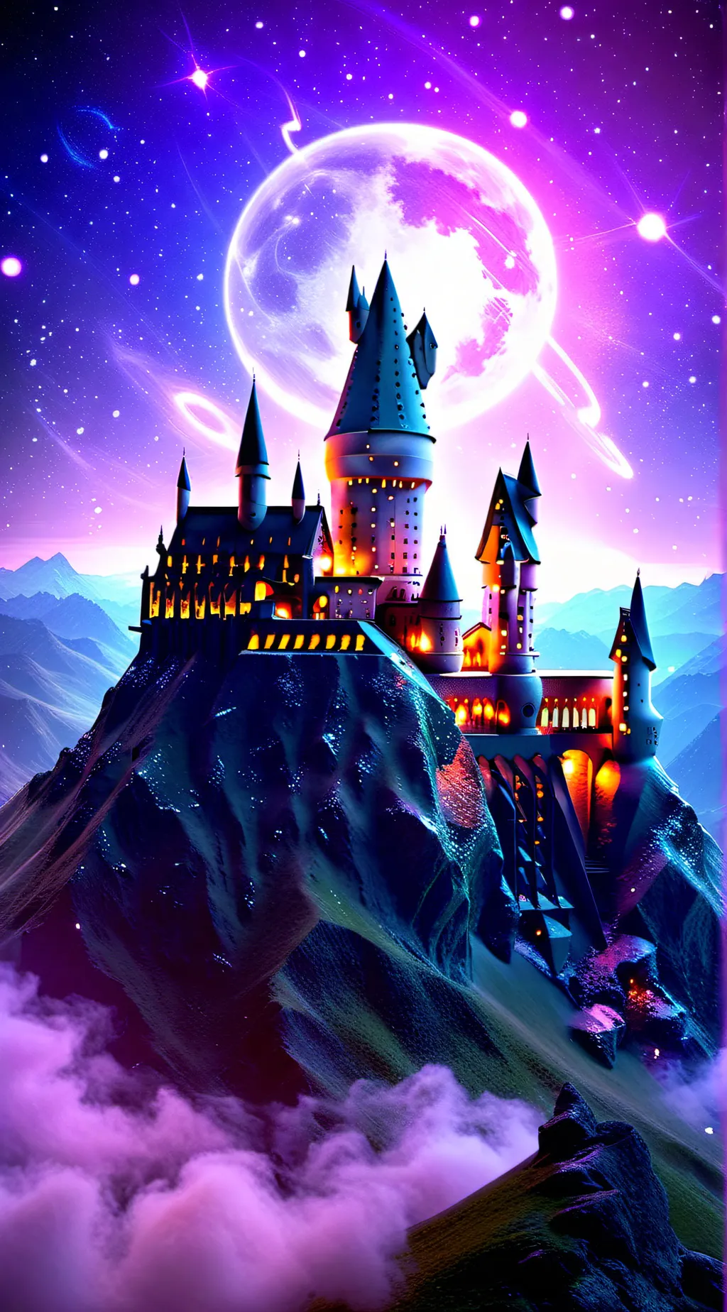 ai character: hogwarts background