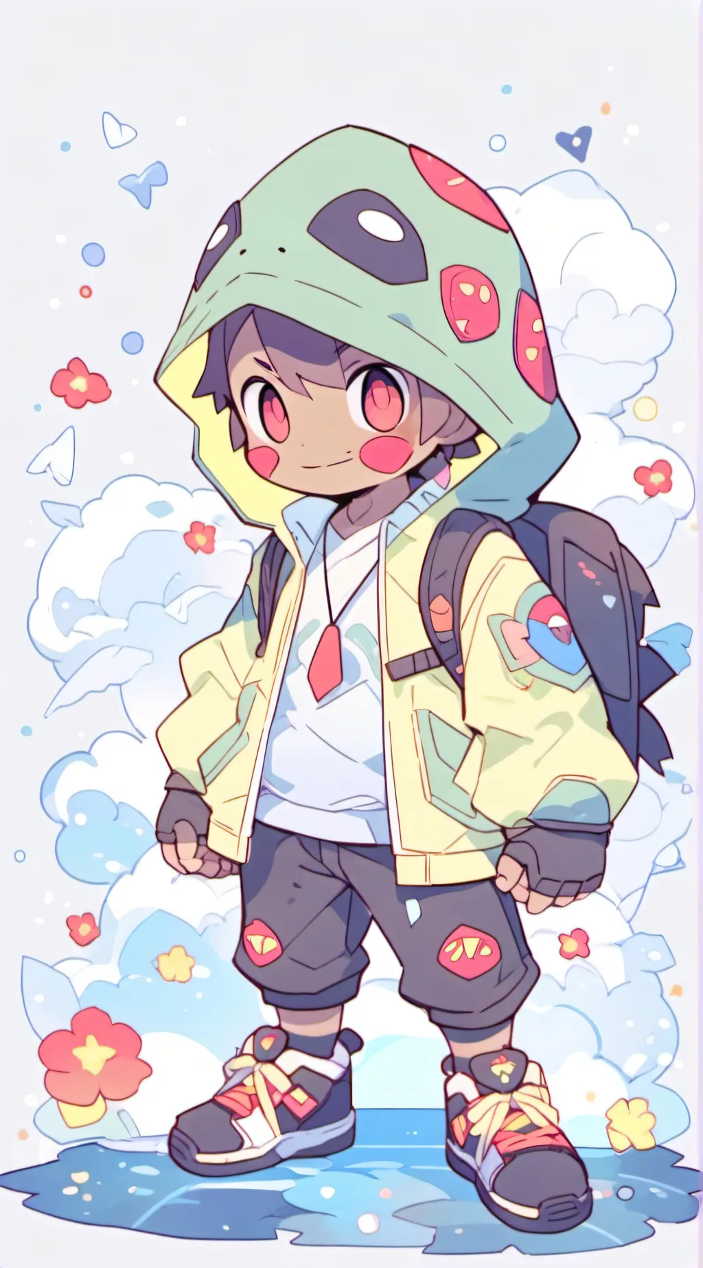 ai character: Power Malfunction background