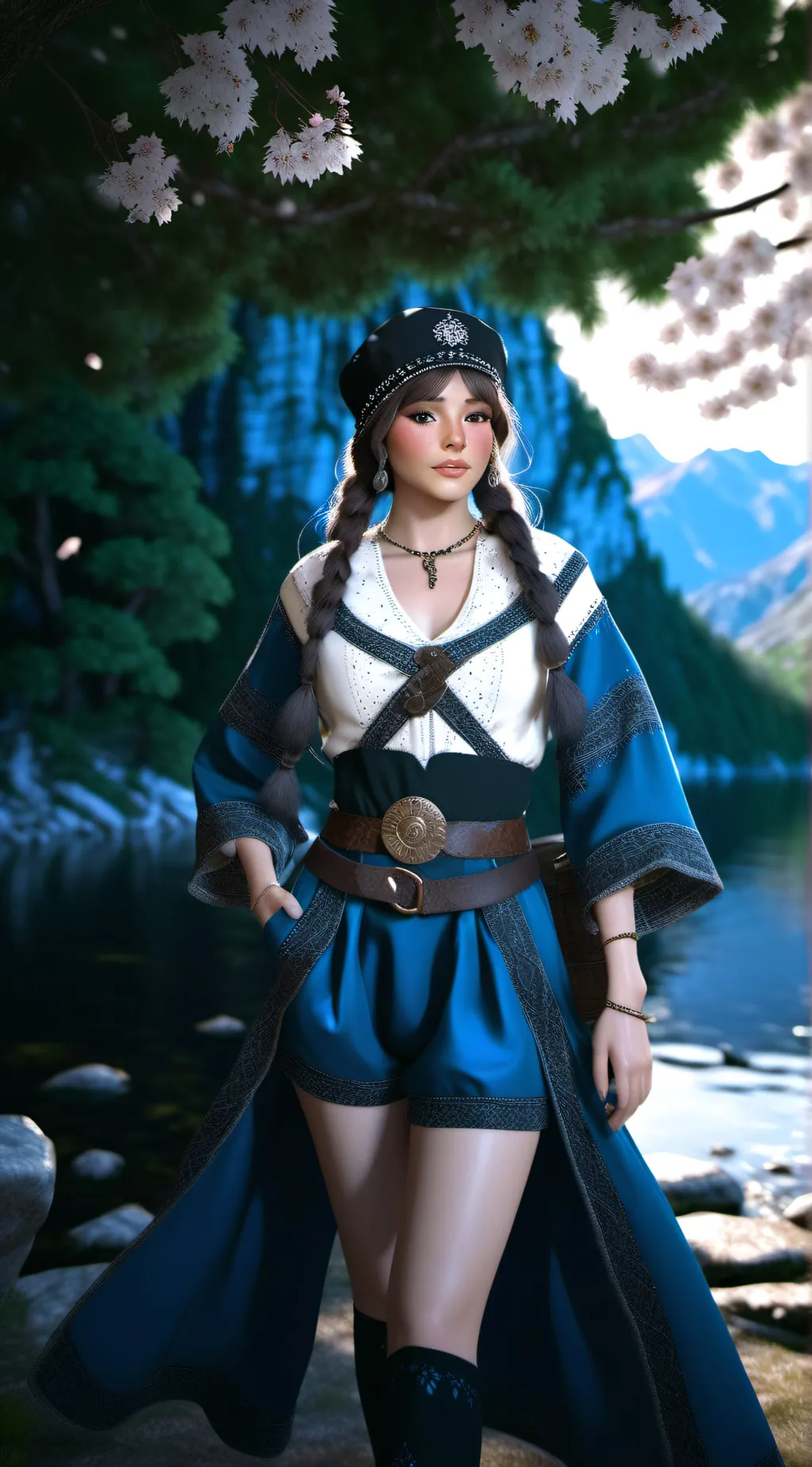 ai character: River background