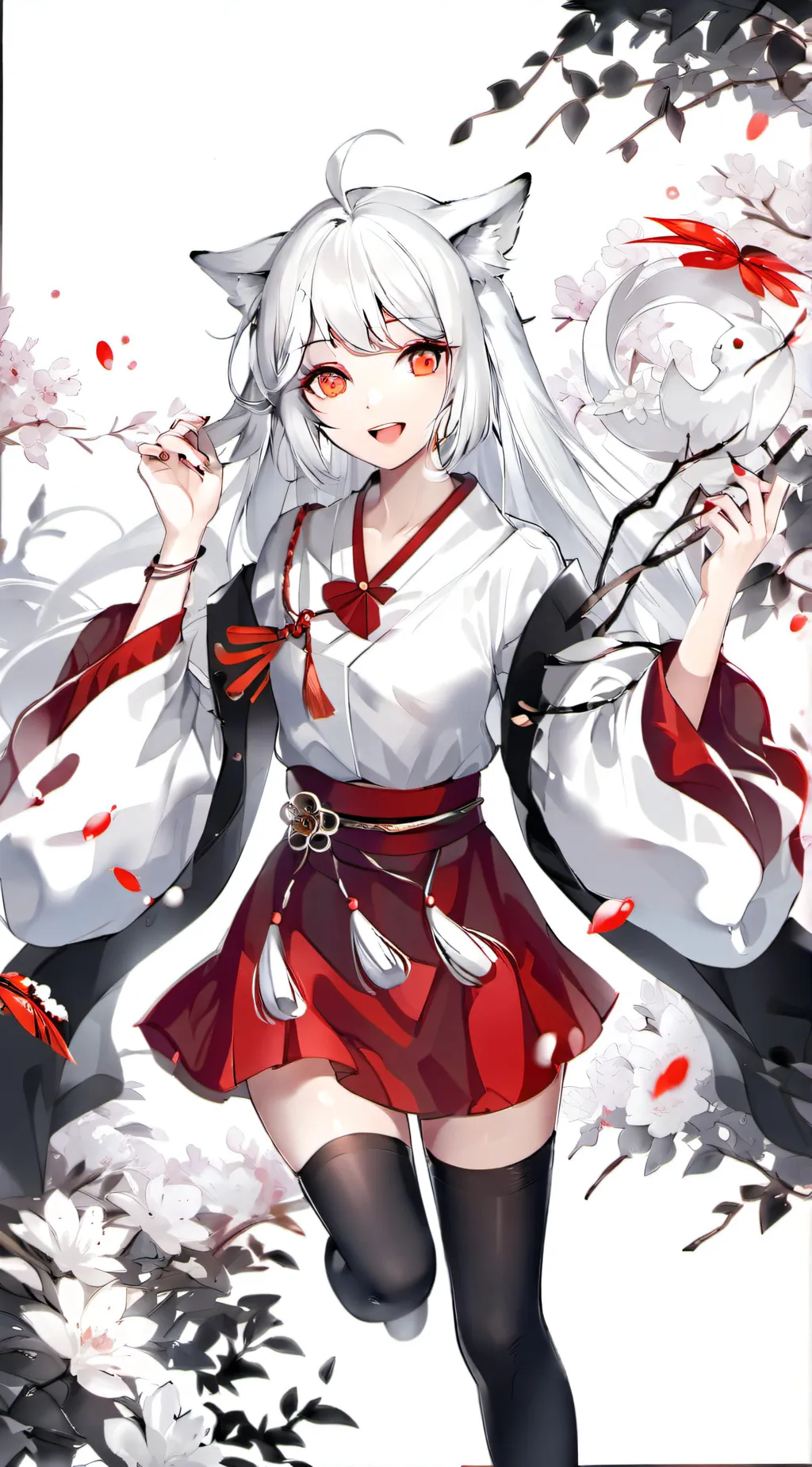 ai character: luna background
