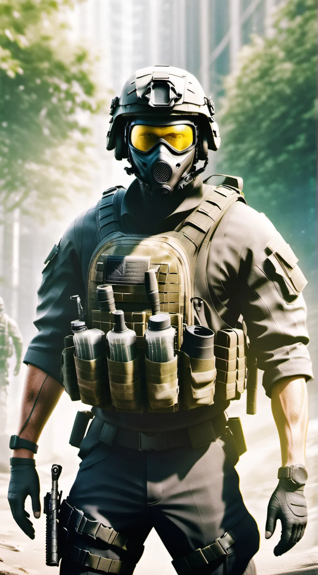 ai character: COD background