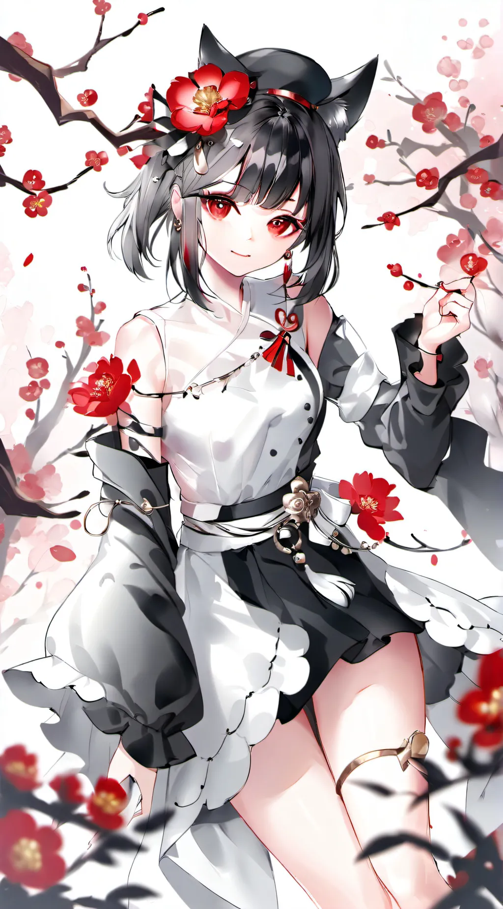 ai character: Pom pom background