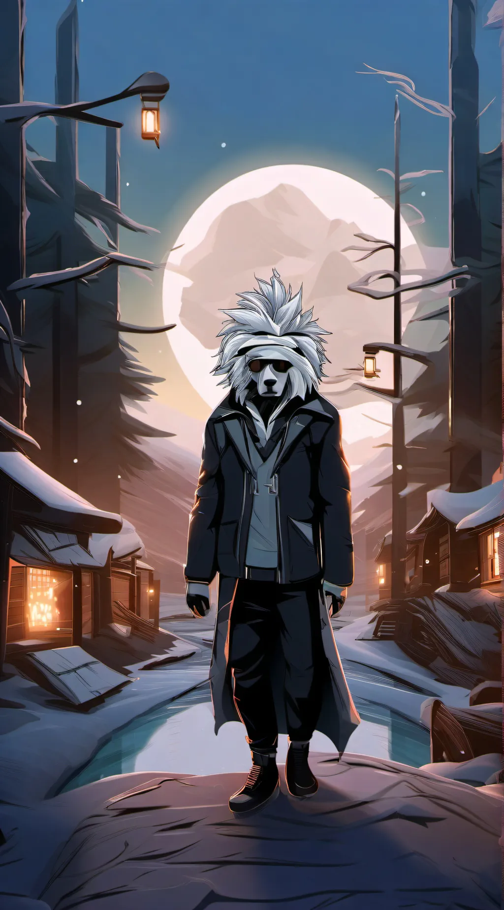 ai character: Fighter background