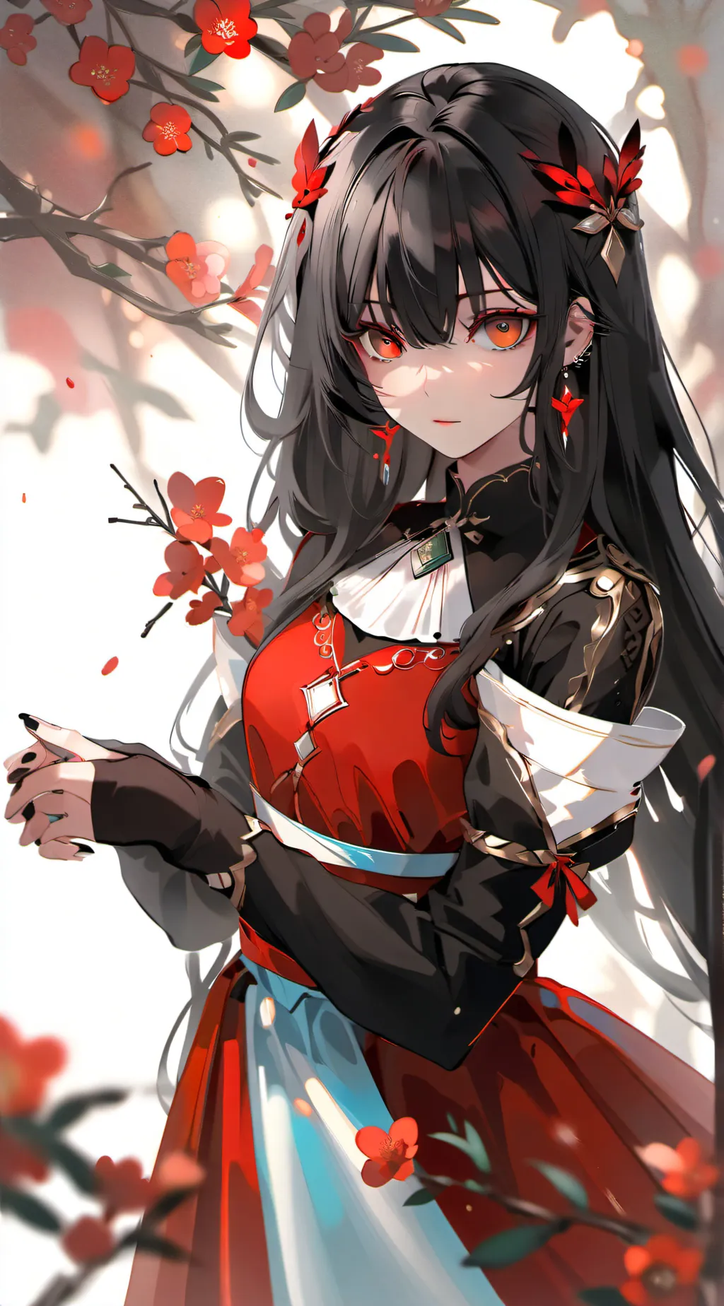 ai character: Luna background