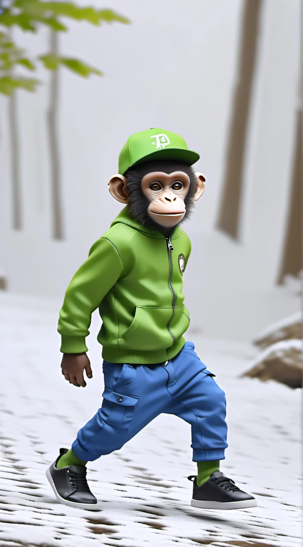 ai character: Among us background
