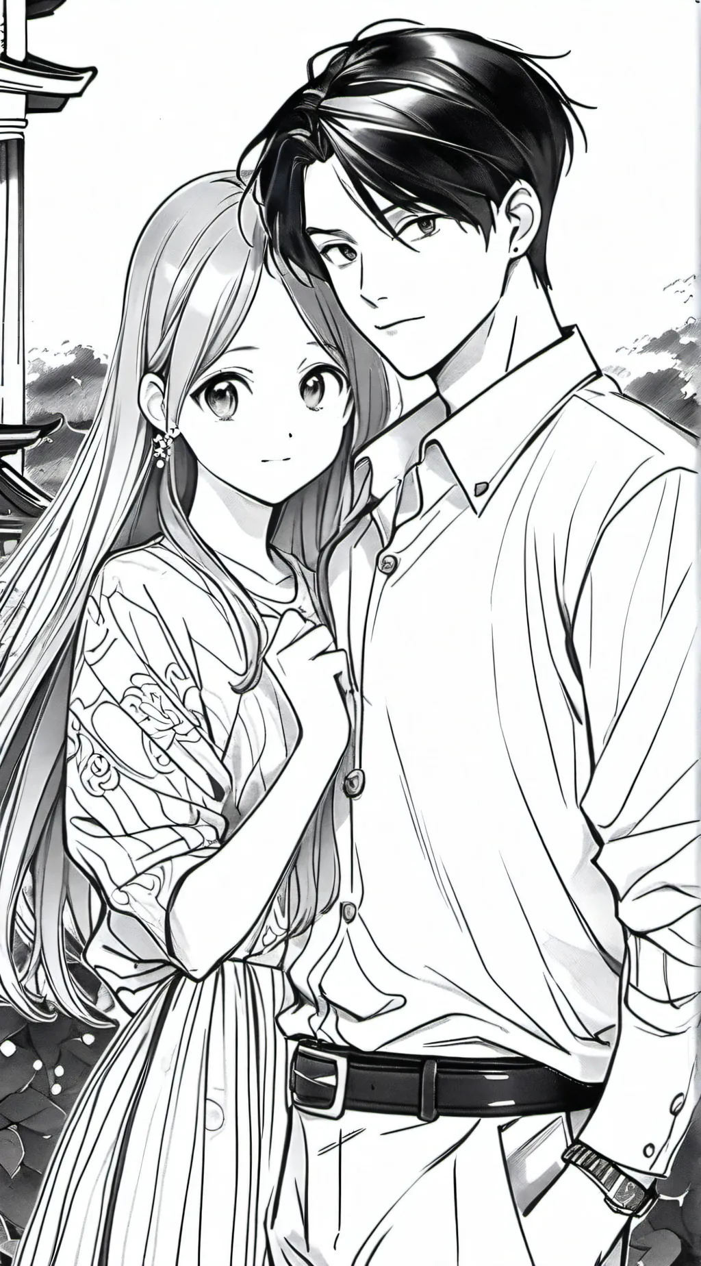 ai character: Jack and Sally background