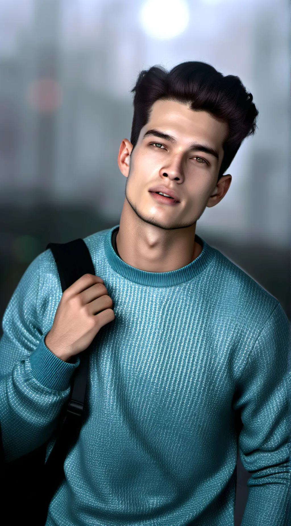 ai character: Ethan  background