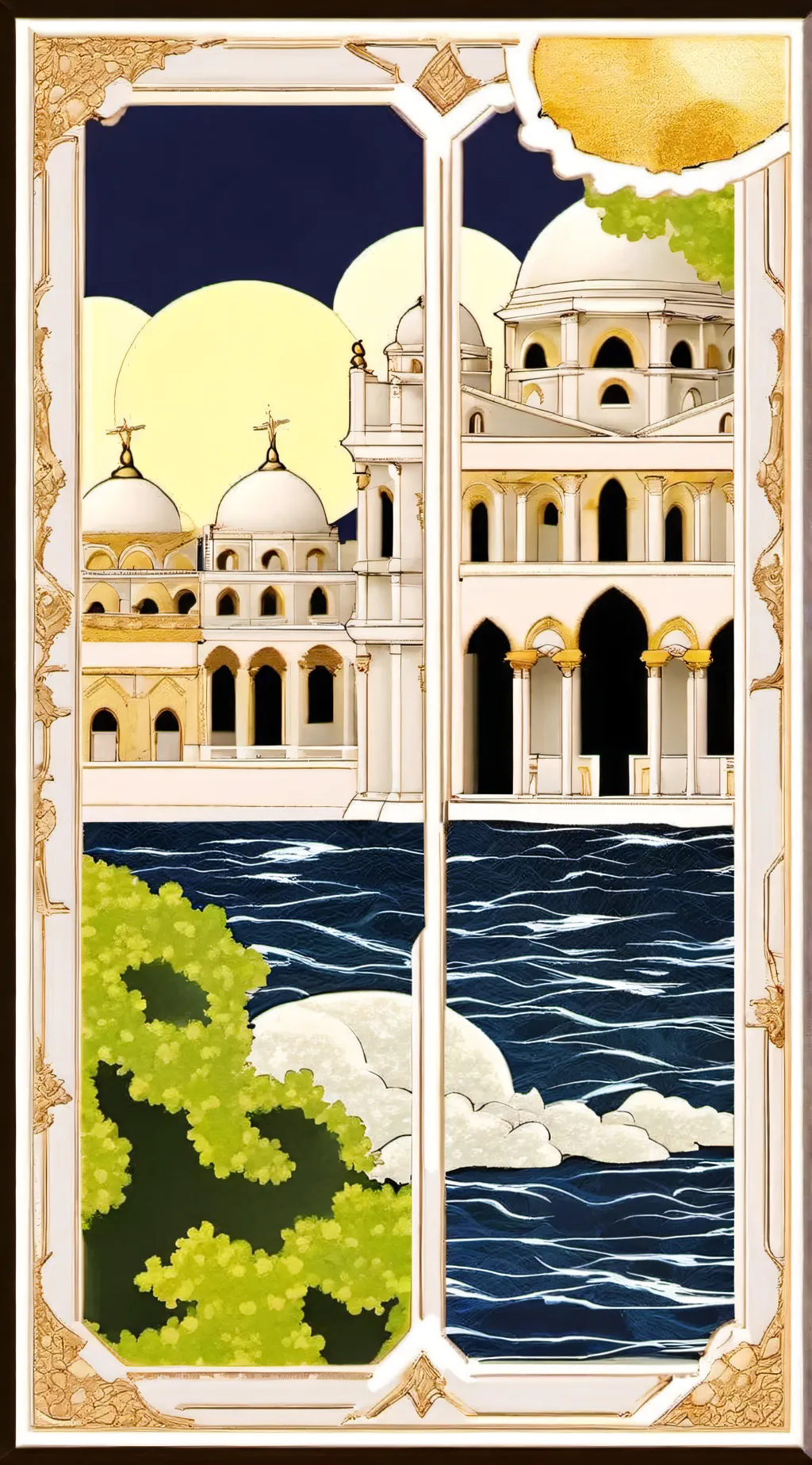 ai character: Guarderia background