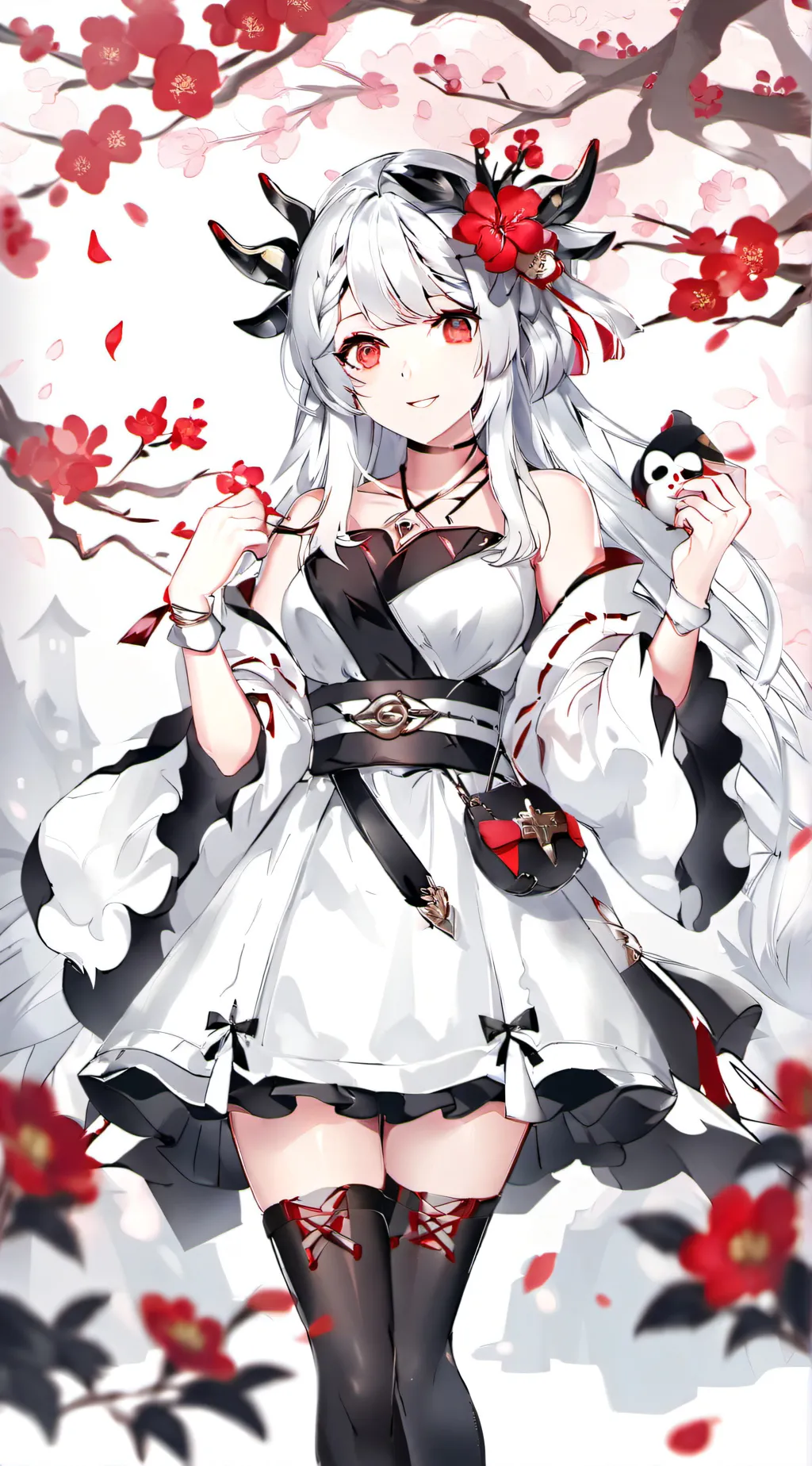 ai character: Mia 💗 background