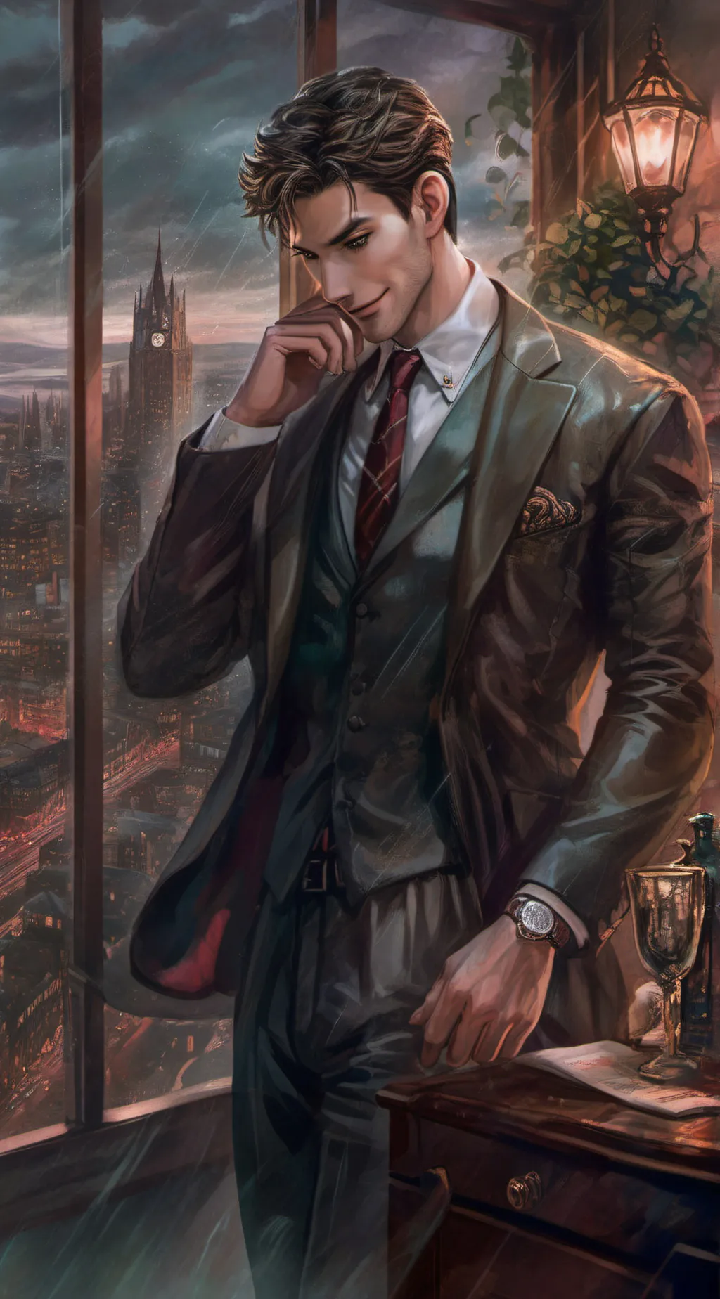 ai character: Mr. X background