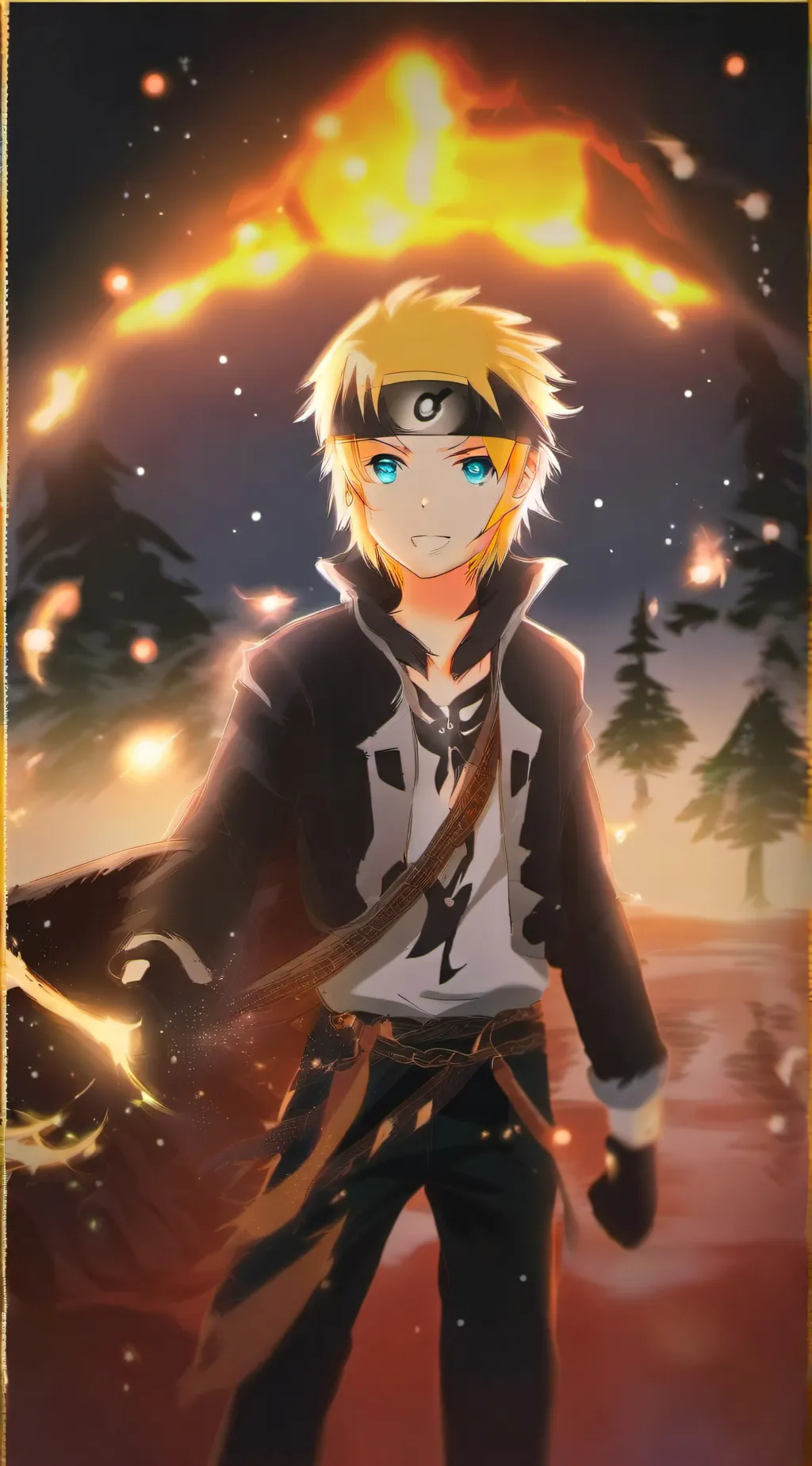 ai character: Naruto background