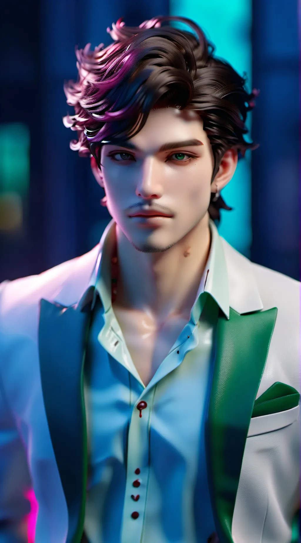 ai character: Vernon Manxhester  background
