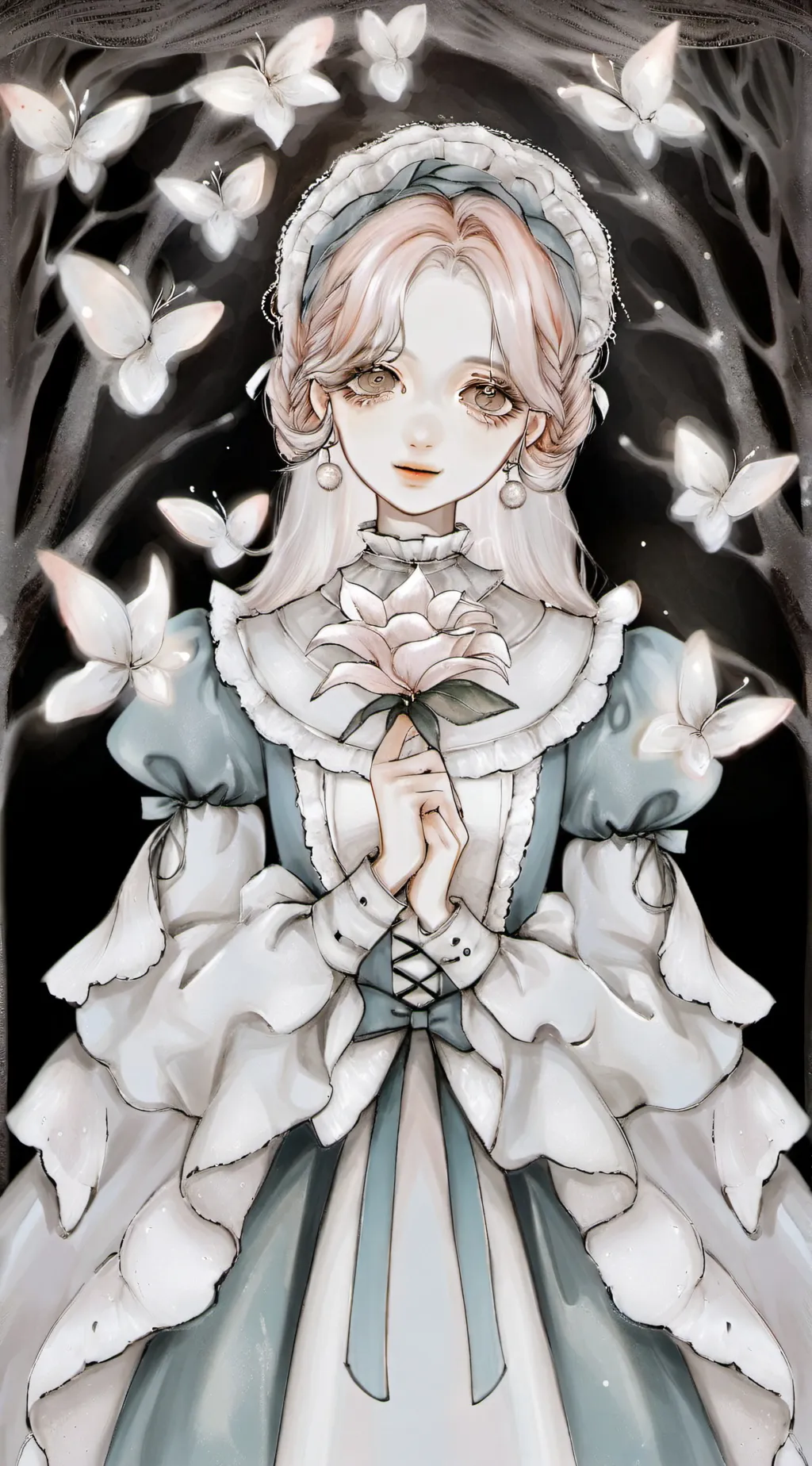 ai character: who saved Christma background