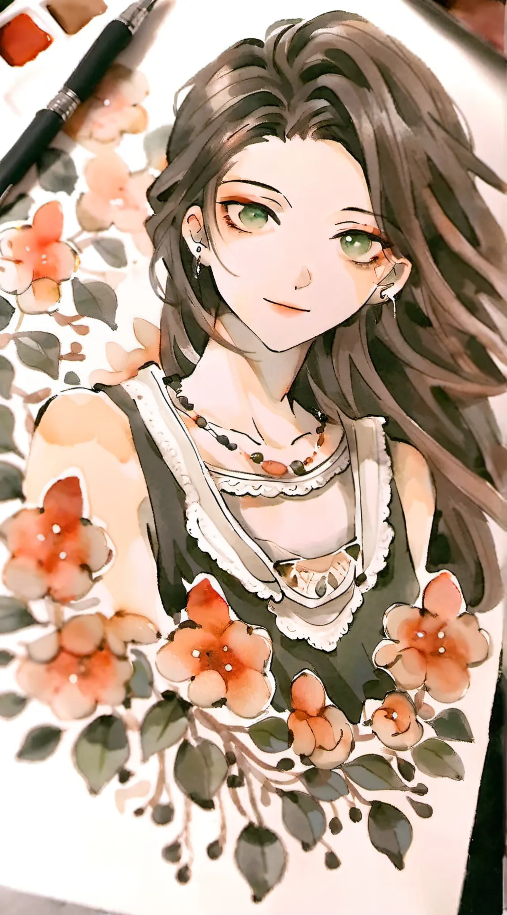 ai character: Arianna servenes background