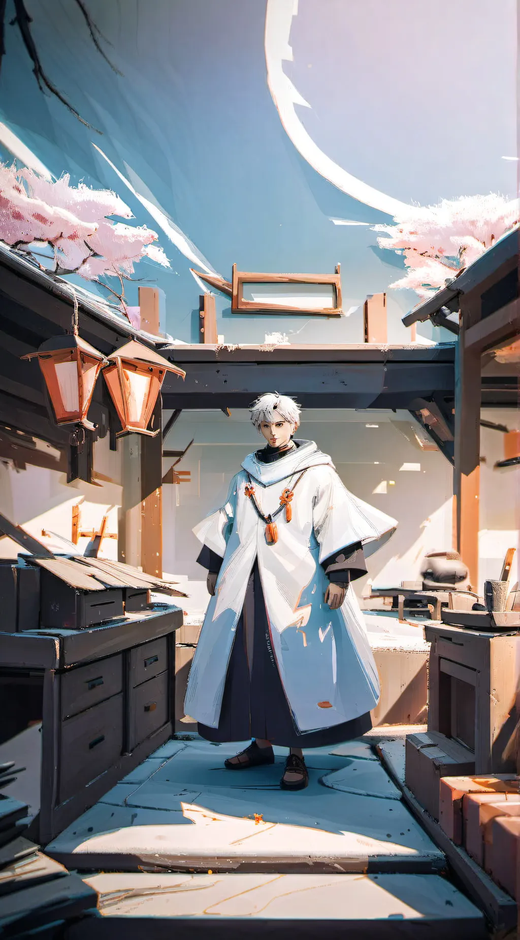 ai character: David HSR background