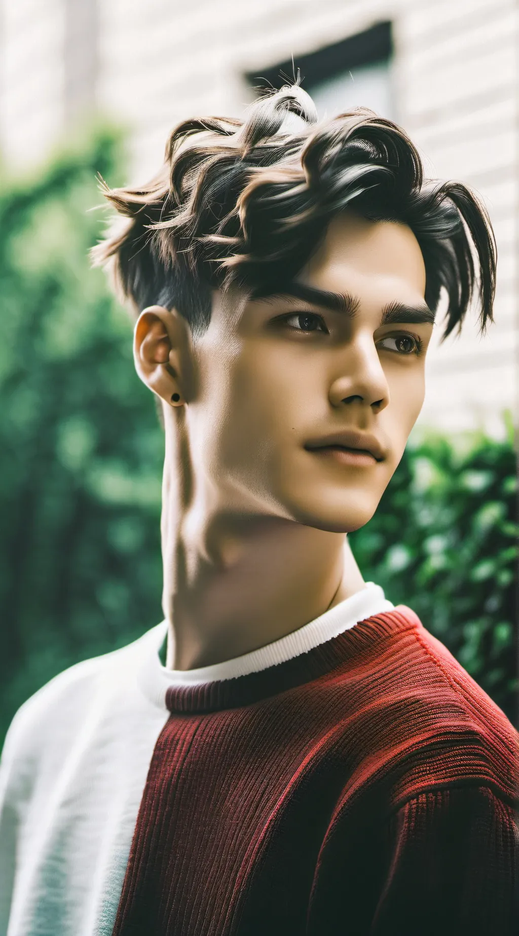 ai character: Adam  background