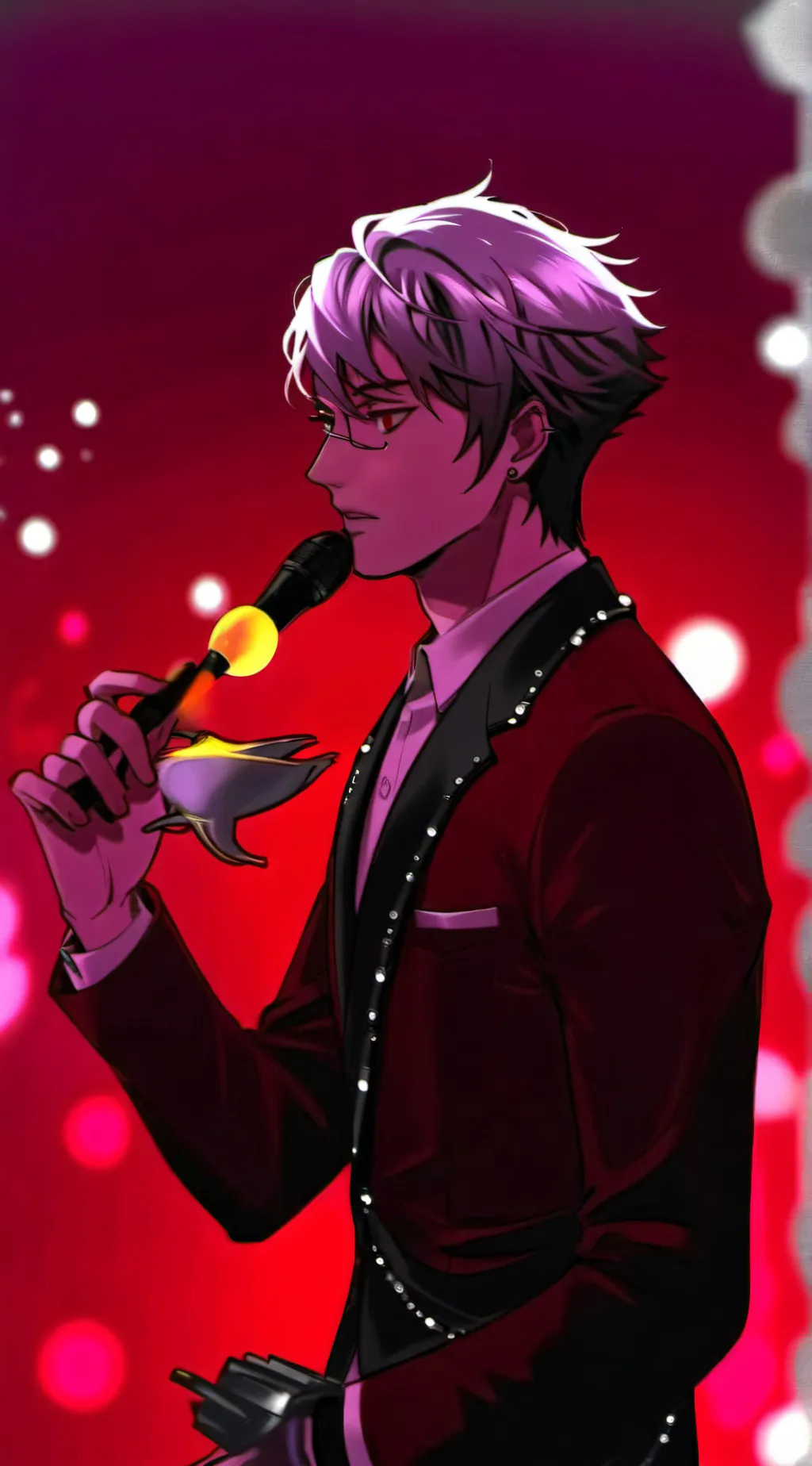 ai character: HH,but dino? background