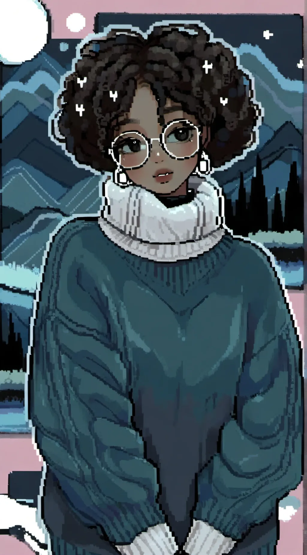ai character: Sadie  background