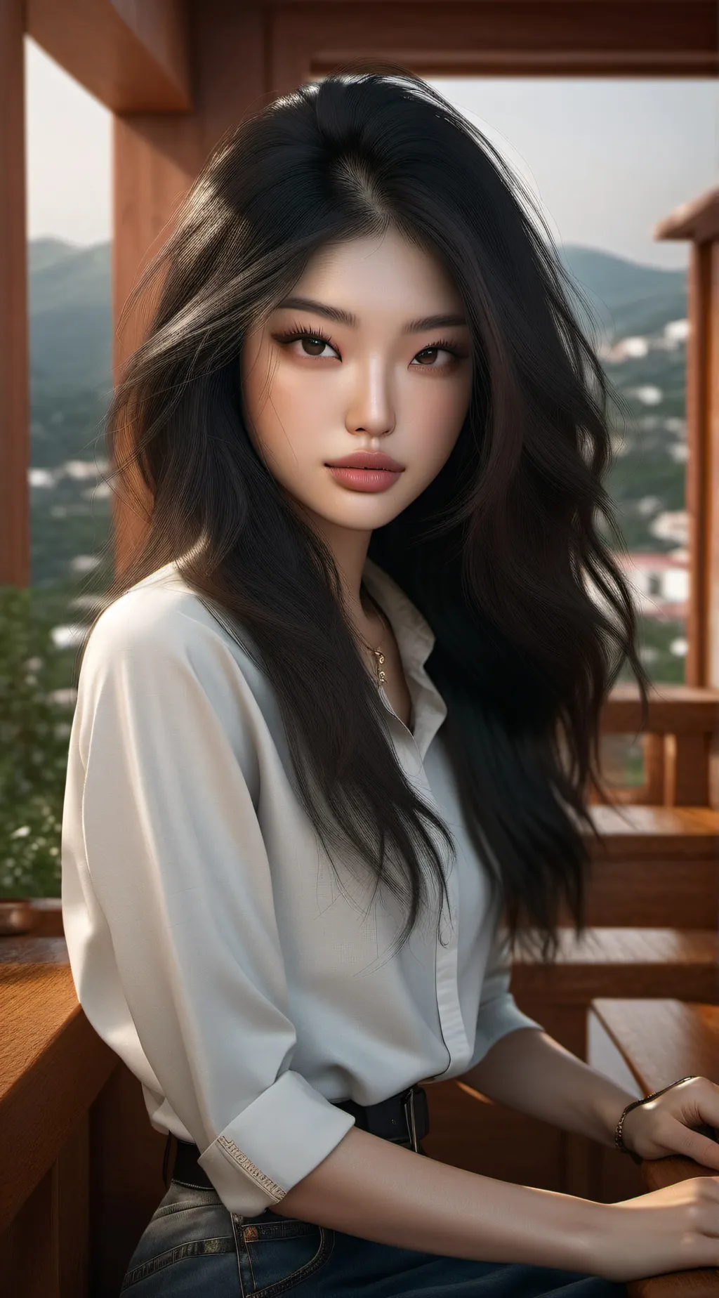 ai character: Nhu background