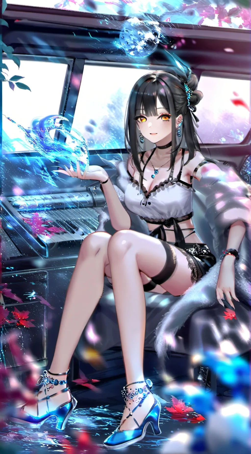 ai character: Malina background