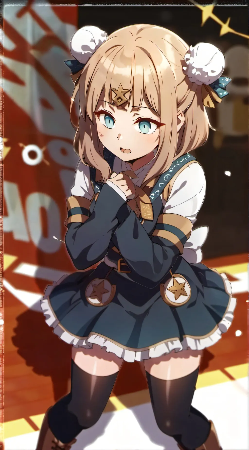 ai character: MHA first day background