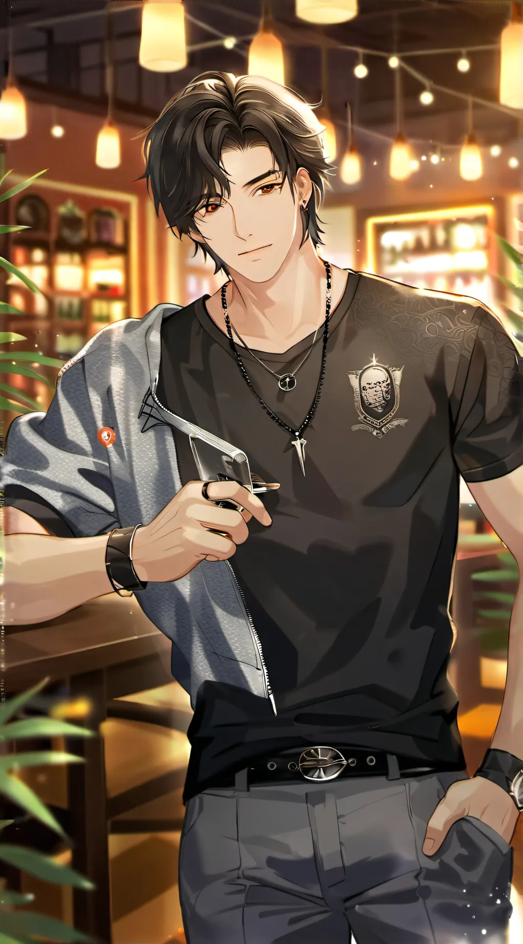 ai character: Dennis background