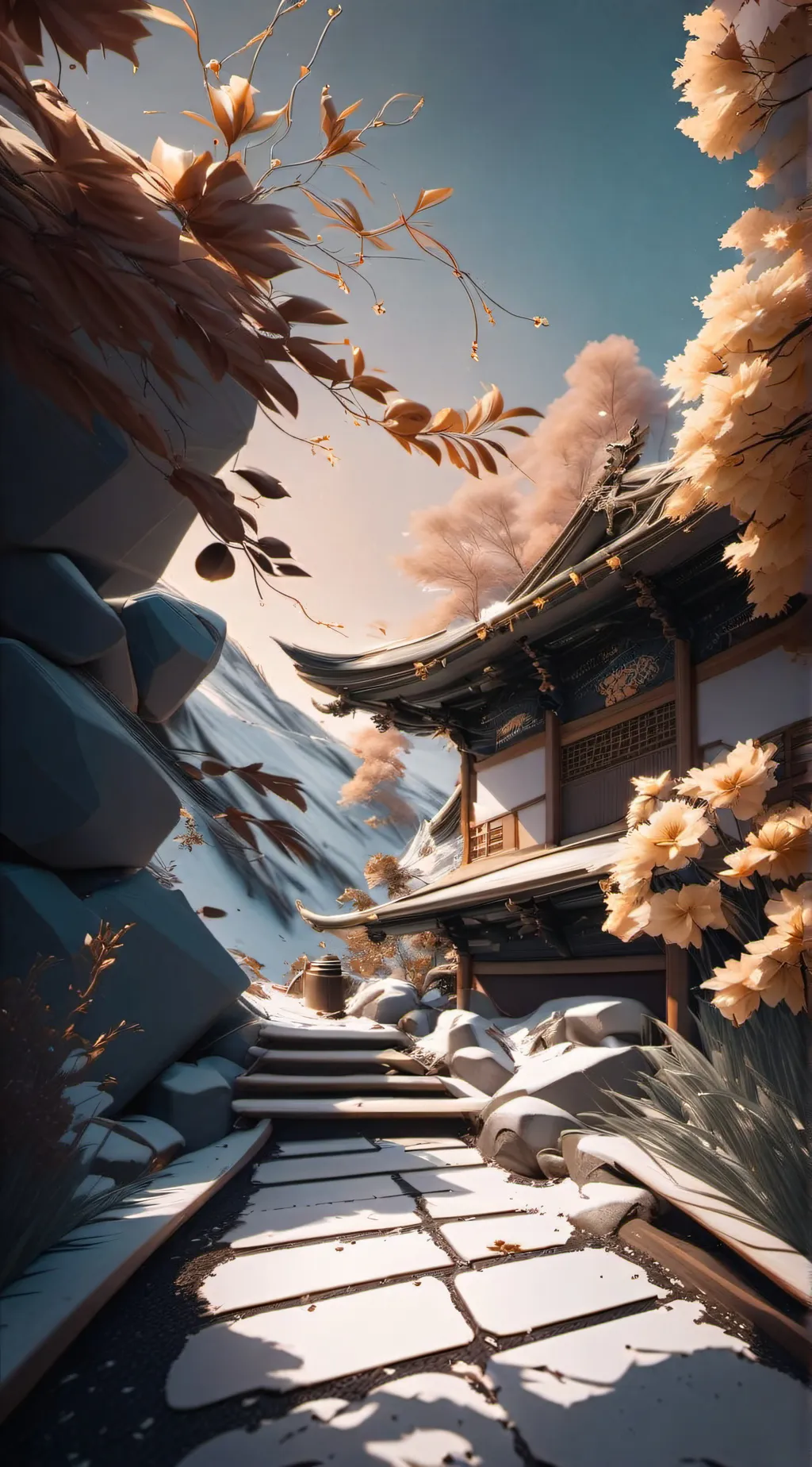 ai character: The Karate Kid background