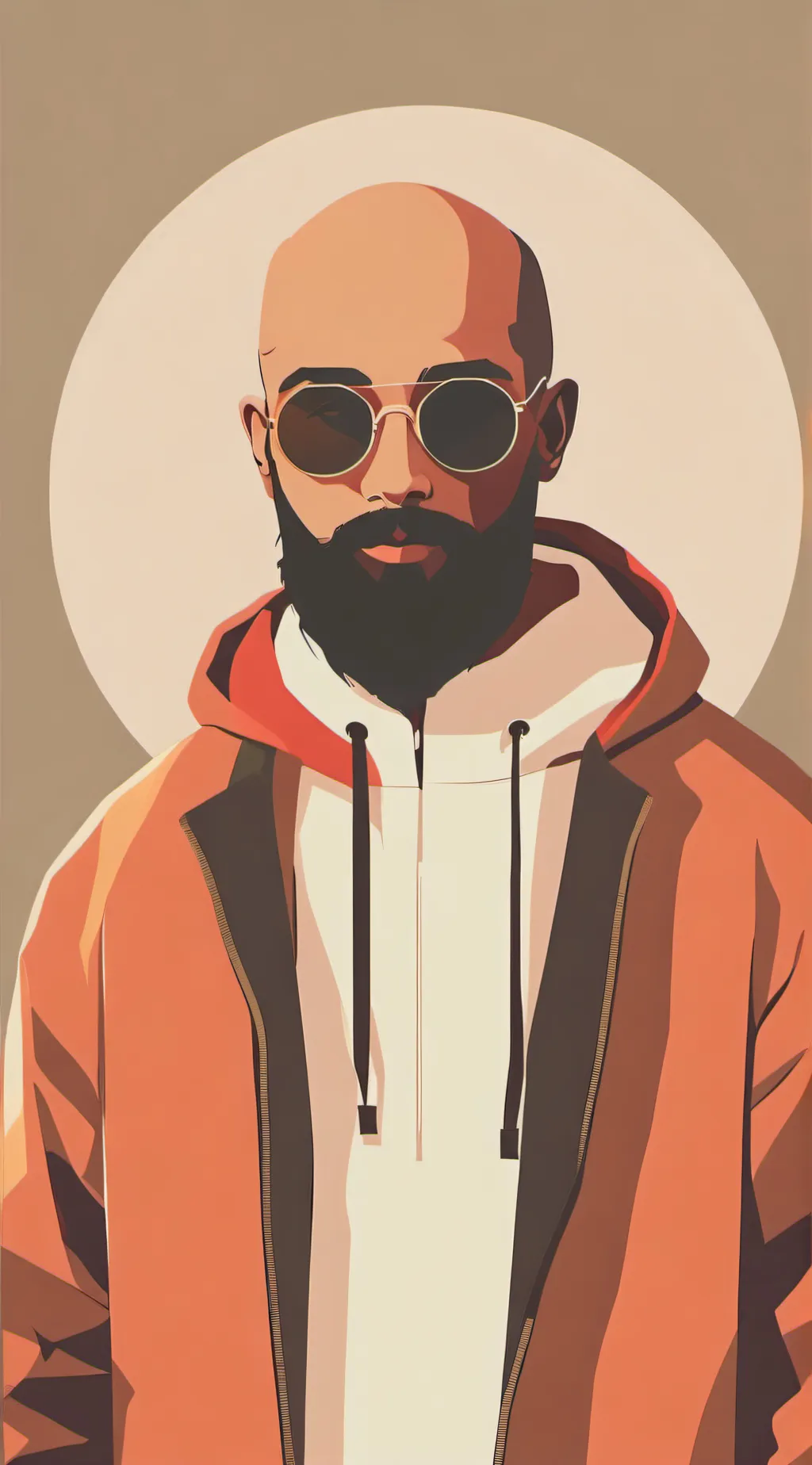 ai character: Wise black man background