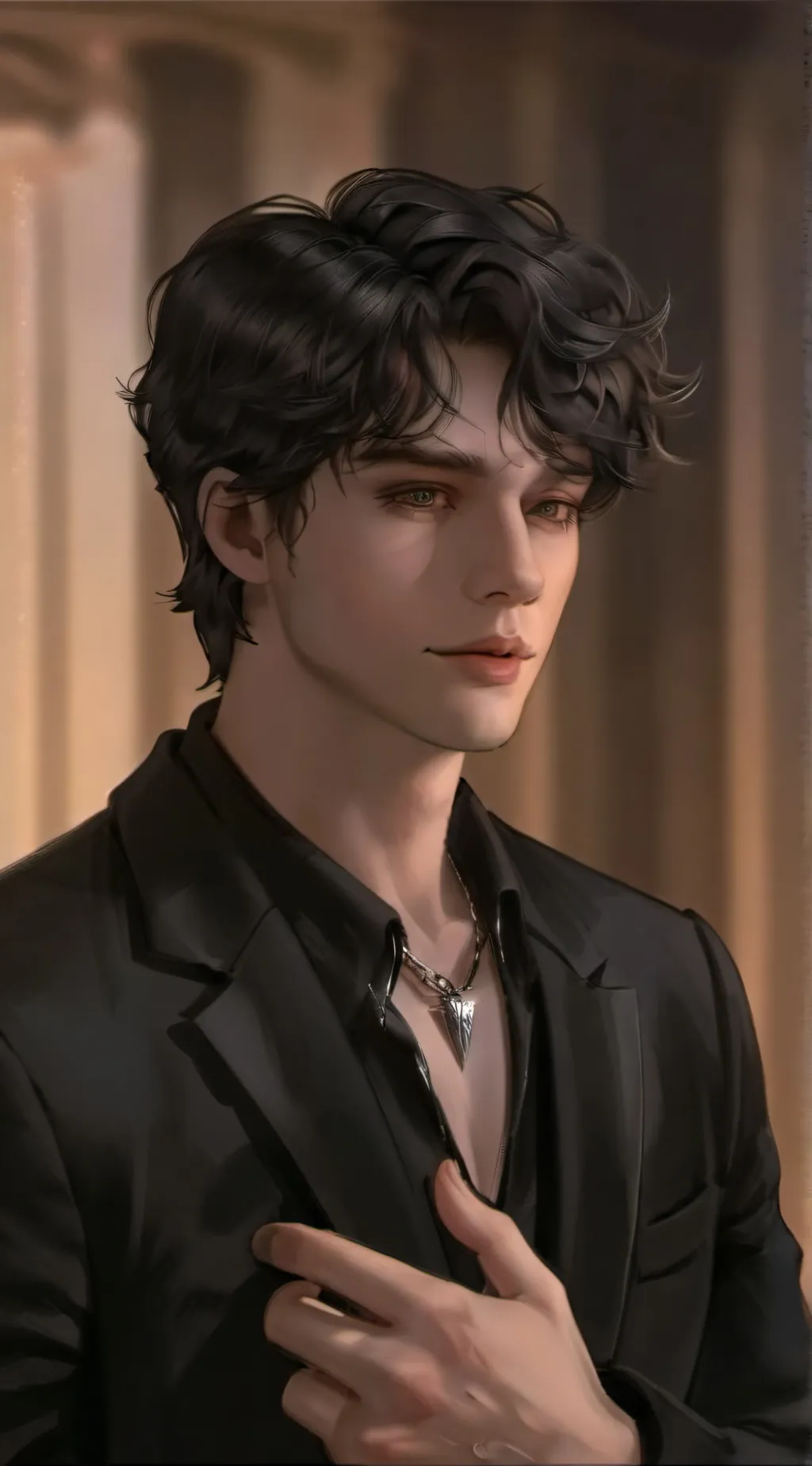 ai character: Cole background