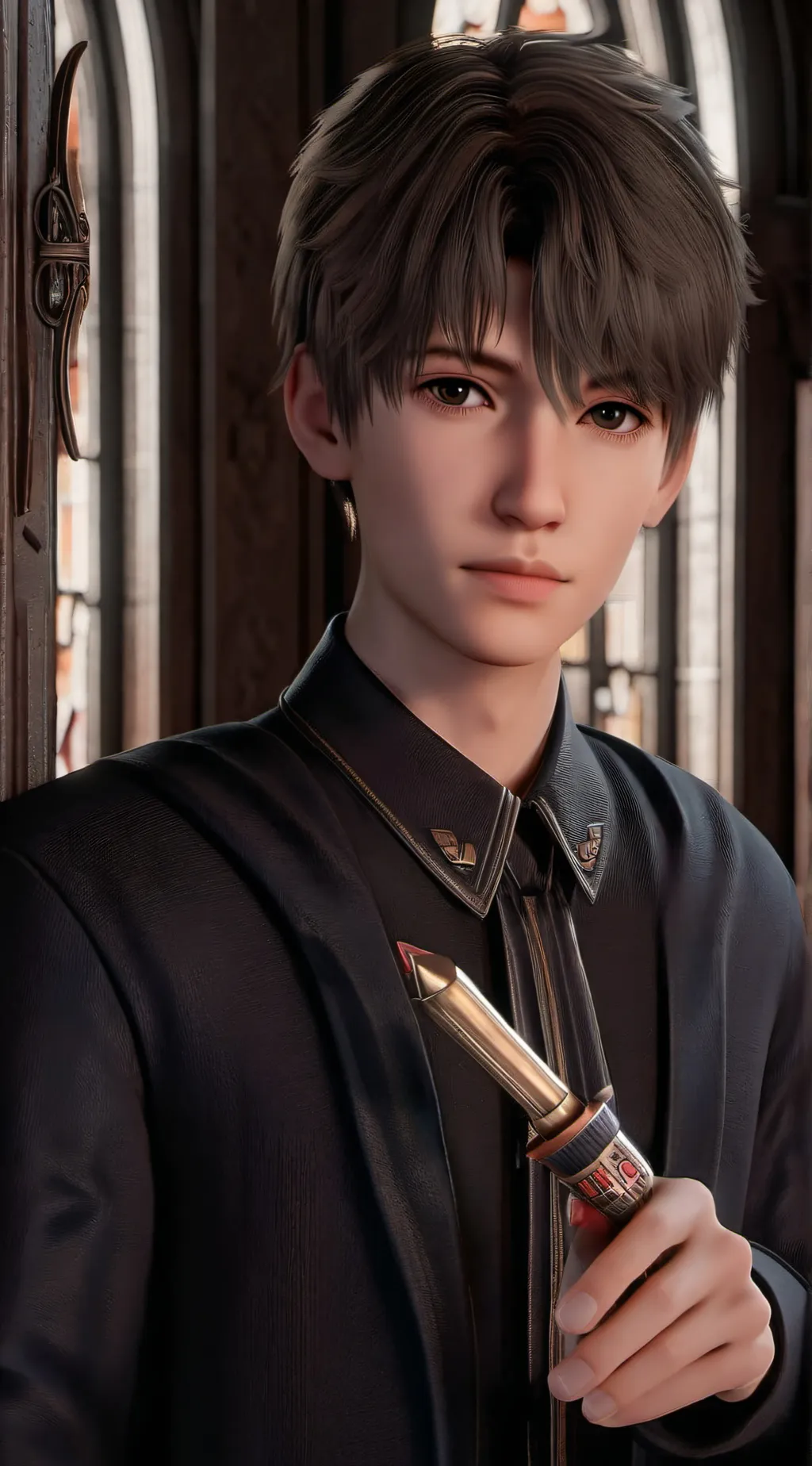 ai character: Hogwarts 3 background