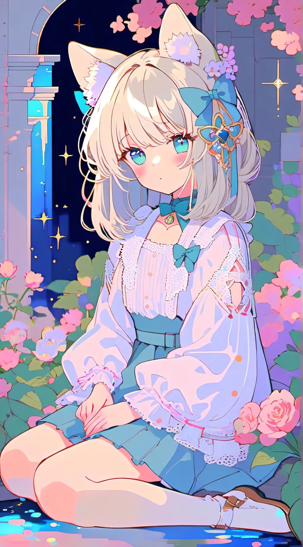 ai character: 🩰Scotty🌌 background