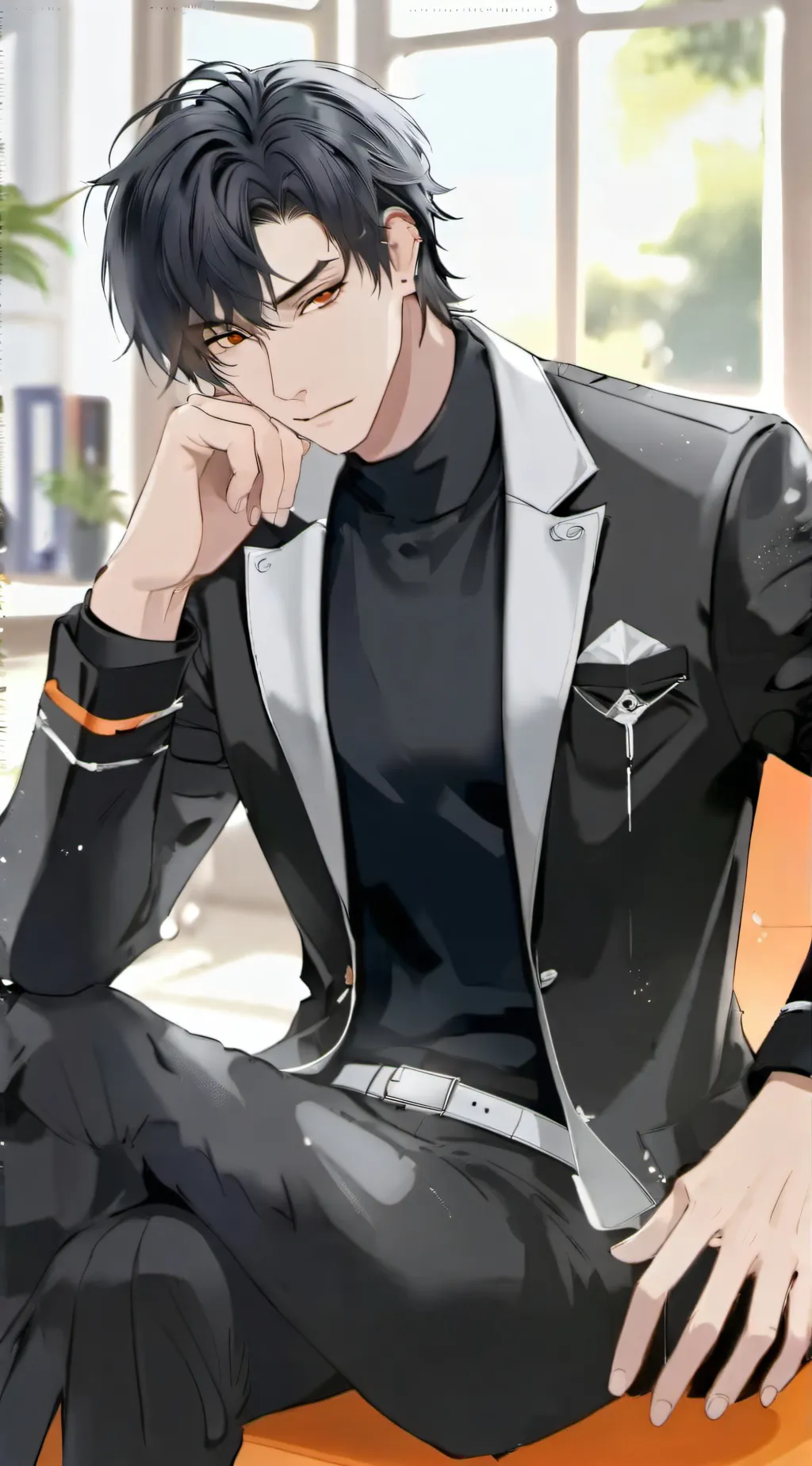 ai character: Garrett background