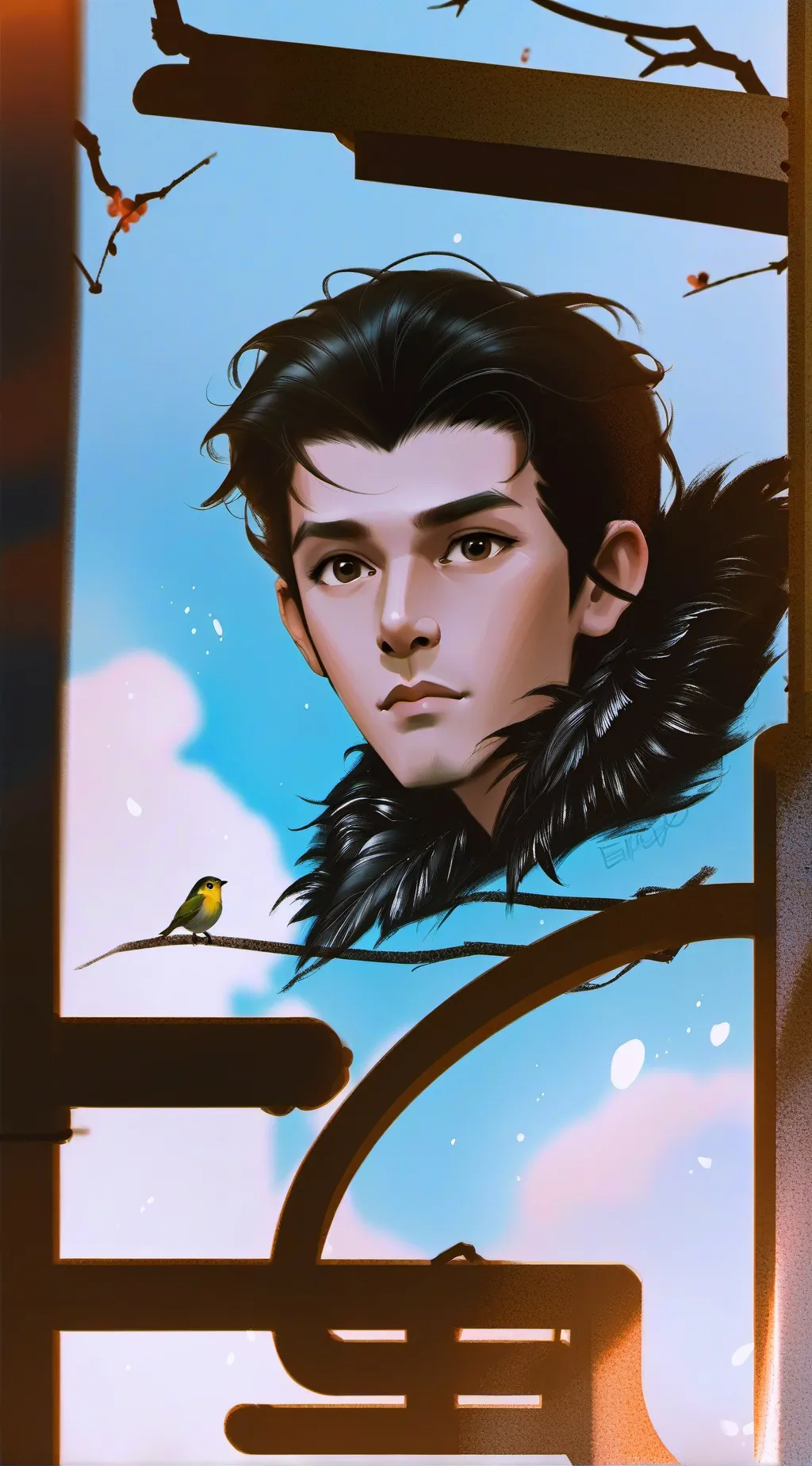 ai character: Dandy's wrld!!!1!! background