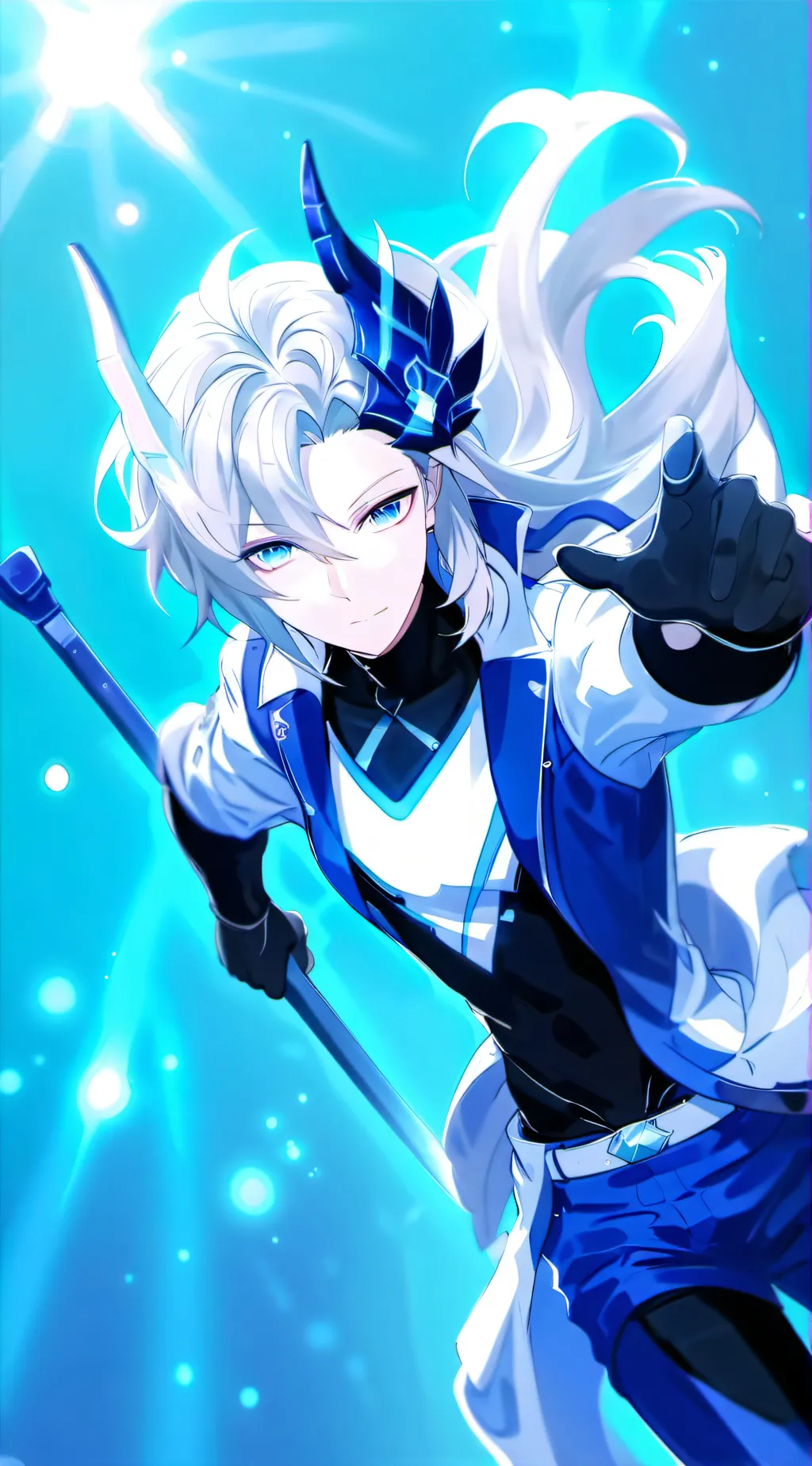 ai character: Neuvillette background