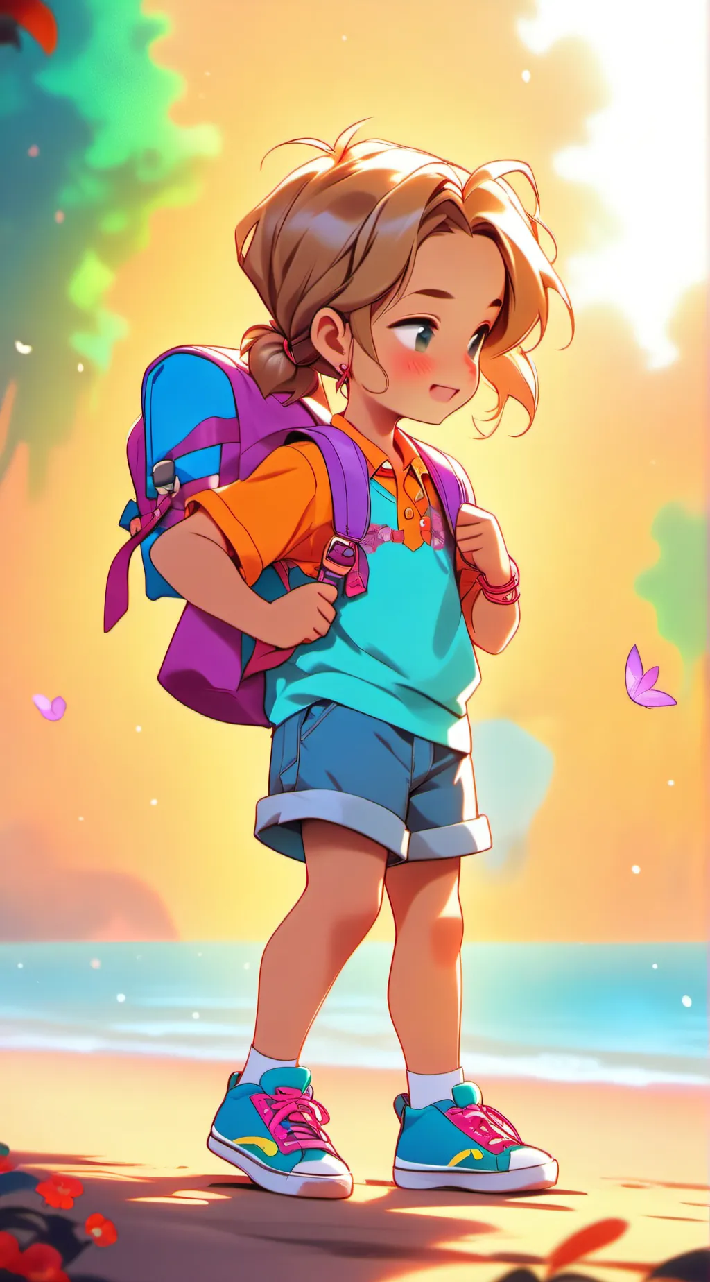 ai character: Bella background