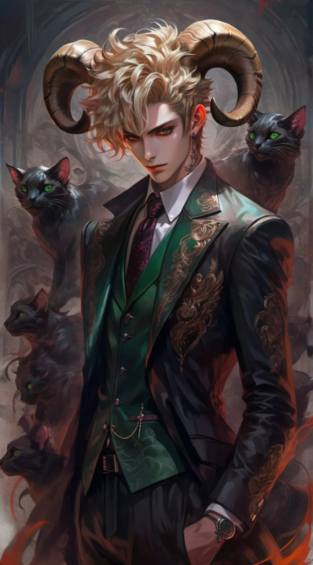 ai character: Zephra background