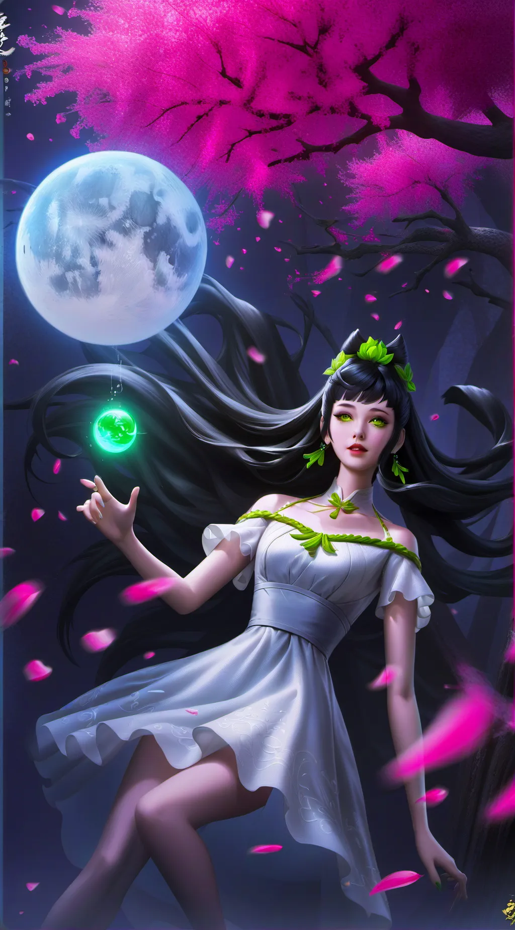 ai character: Luner background