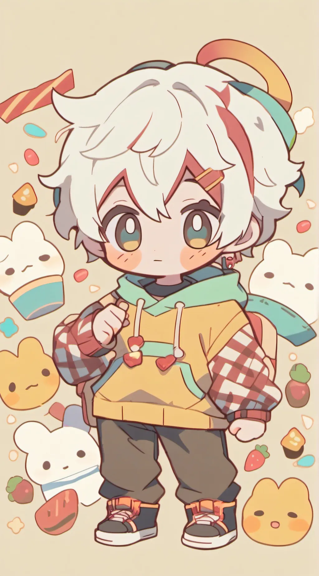 ai character: Sadkid246 background