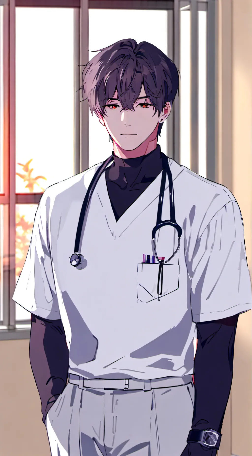ai character: Oliver James  background