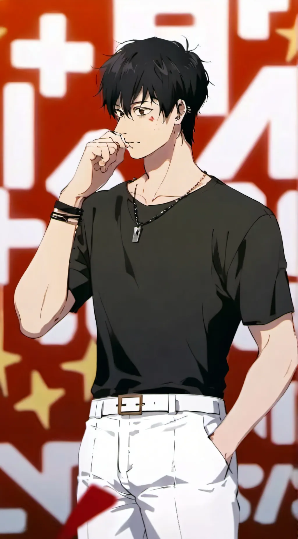 ai character: Toji background