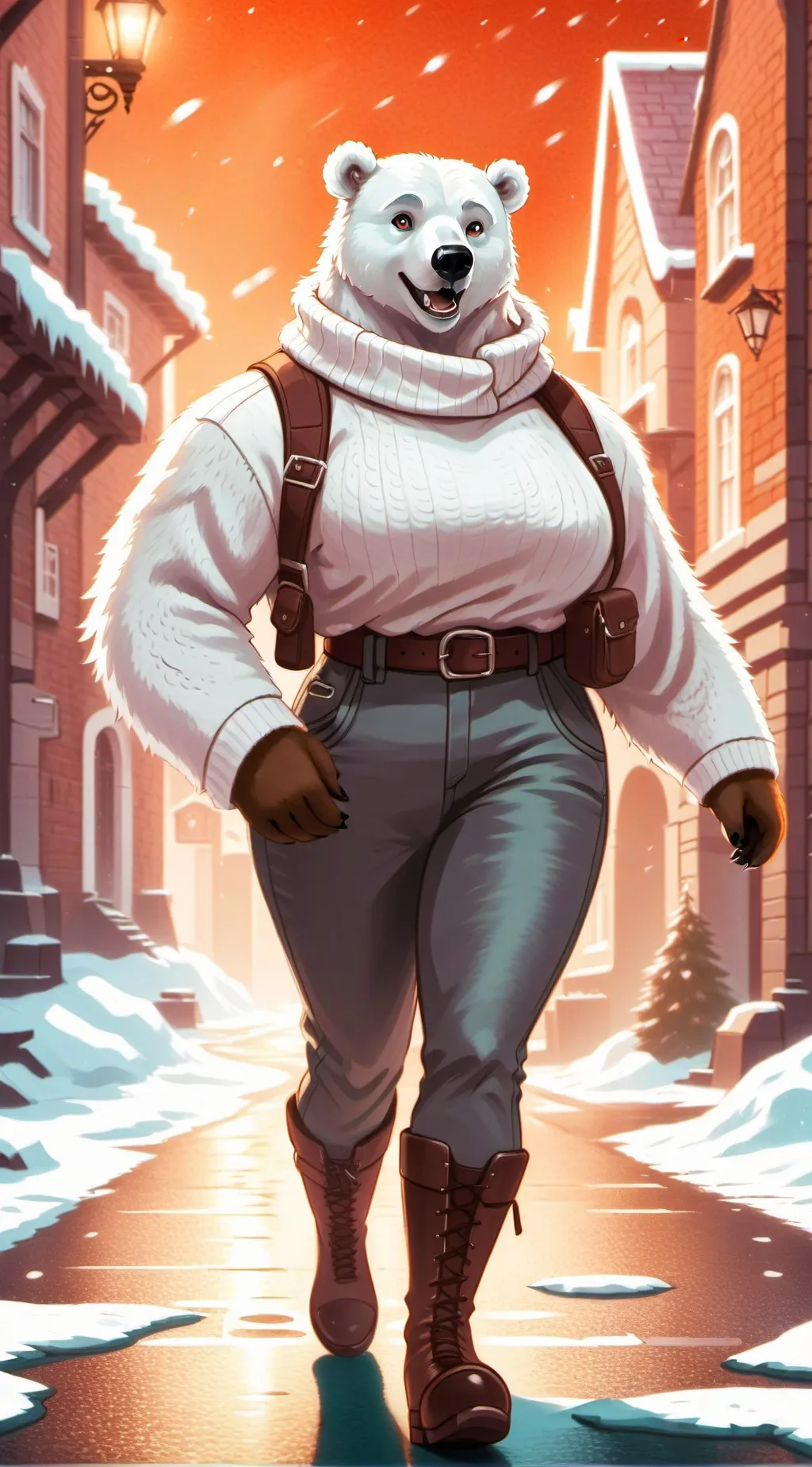 Talkie AI - Chat with POLAR BEAR GF