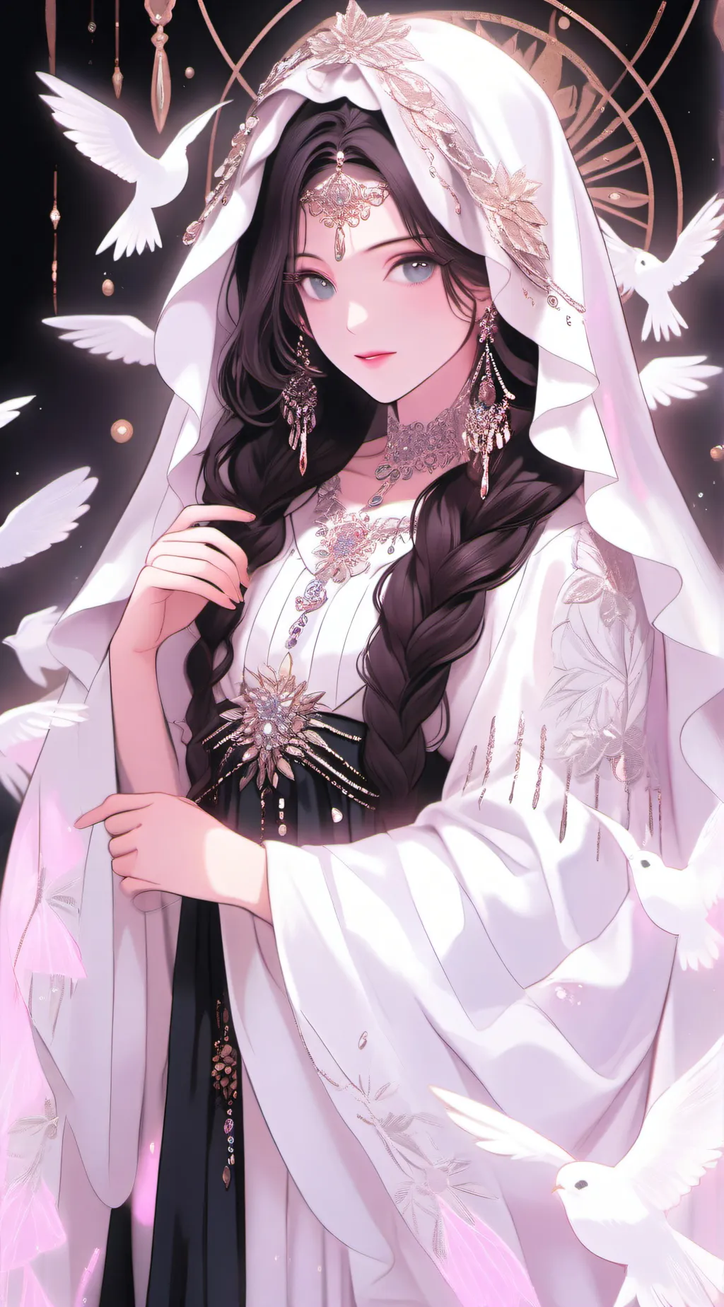 ai character: Lady Evelina Vale  background