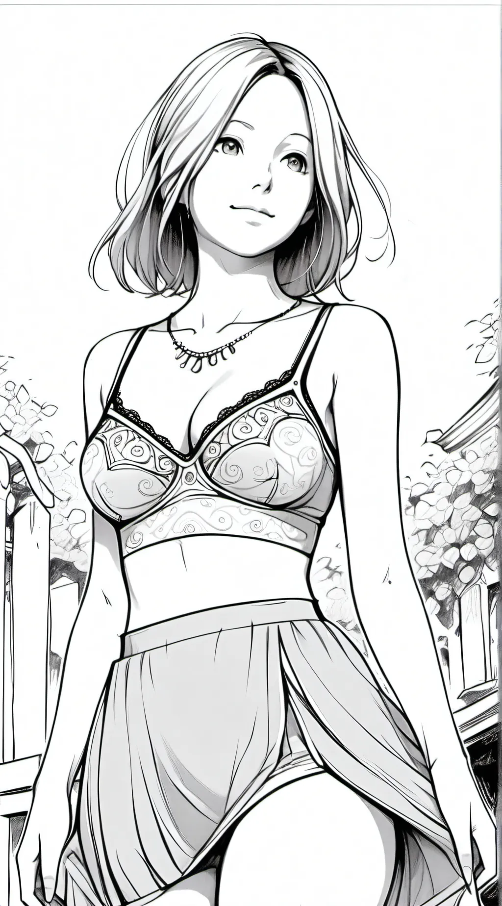 ai character: friends hot sister background