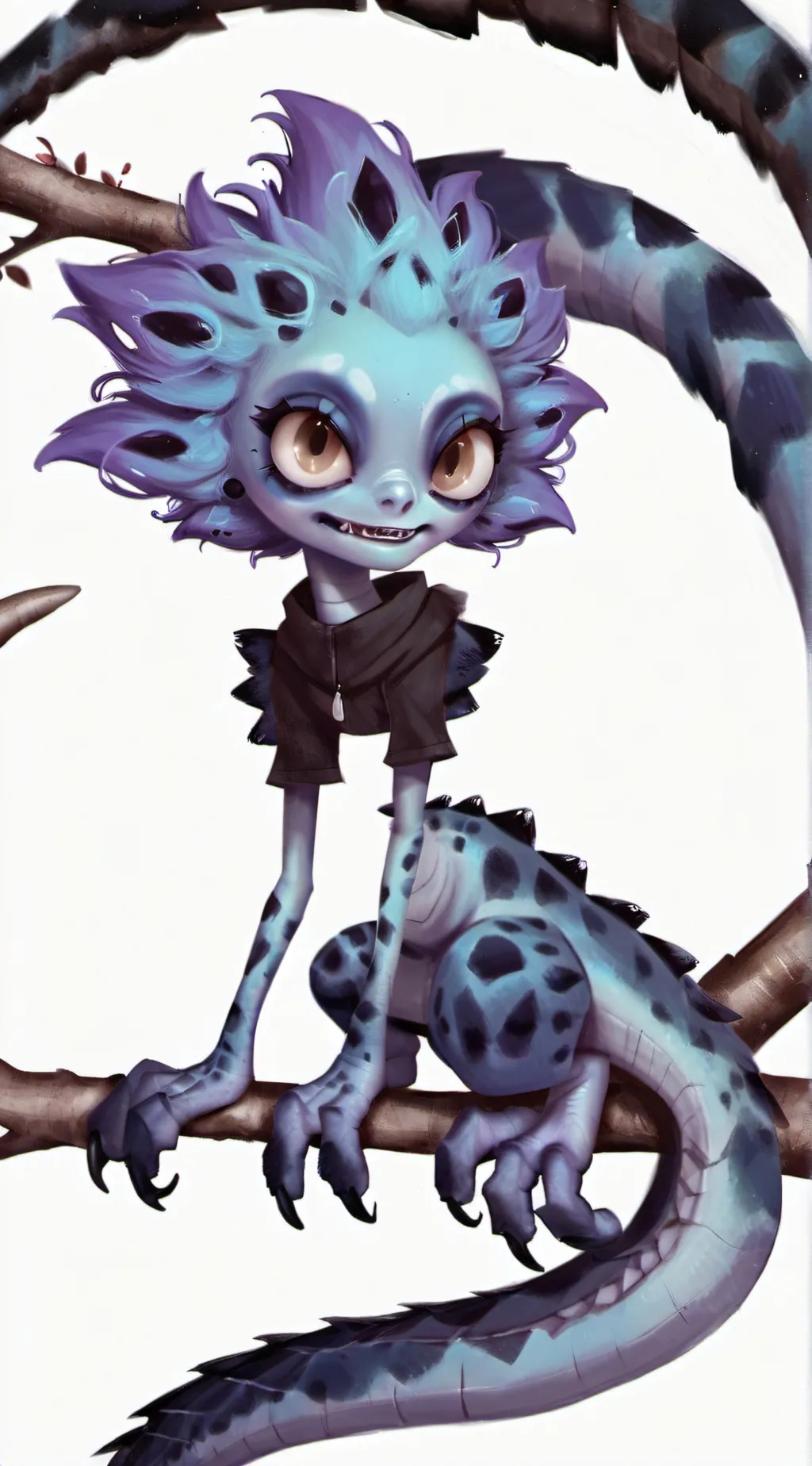 ai character: ★Cyan★ background