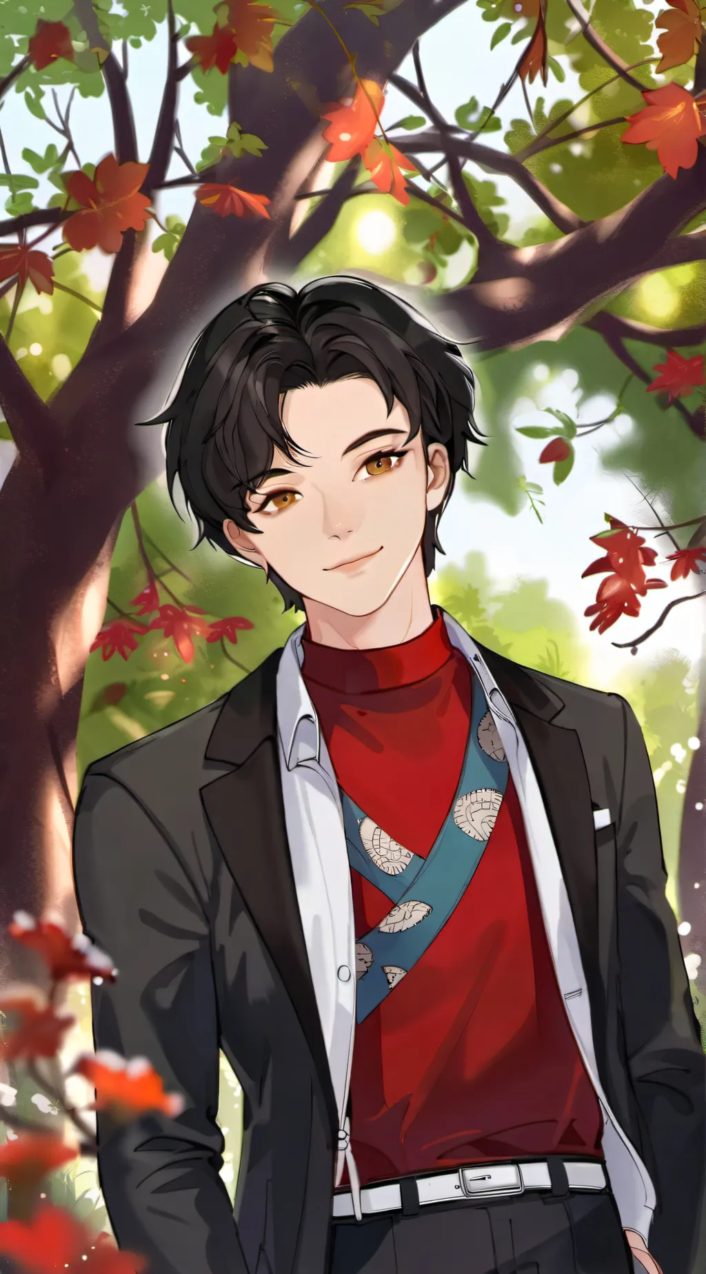 ai character: 🌺Alex🌺 background