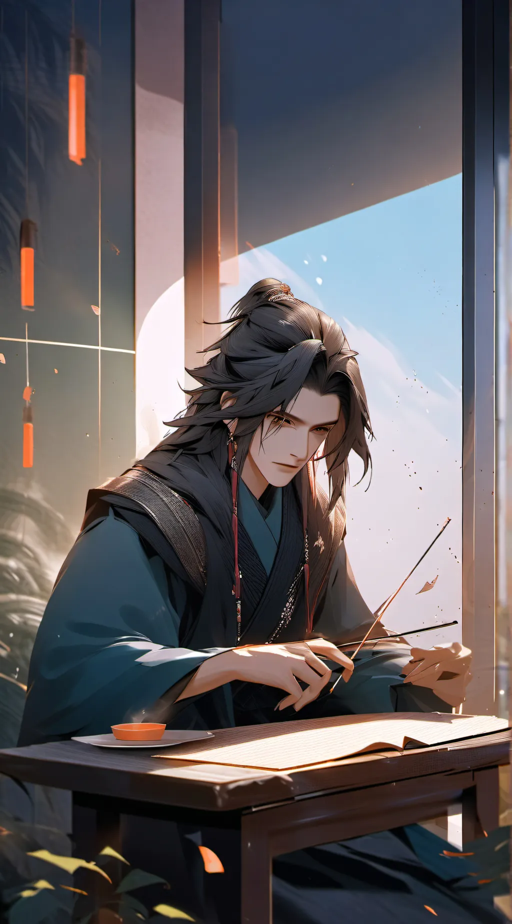 ai character: Mickl background