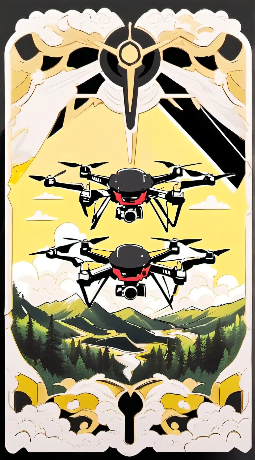ai character: murder drones x hh background