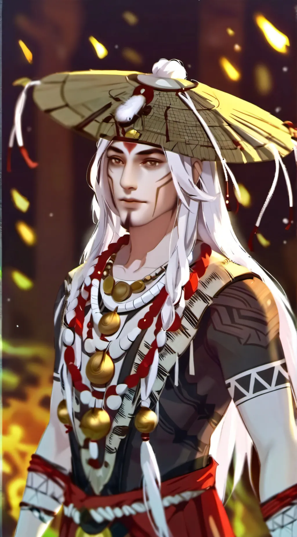 ai character: yogi background